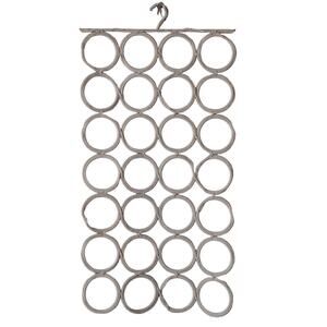 3' Foot Hanging Door Storage Hanger Macrame Closet Scarf Organizer IVORY Glam
